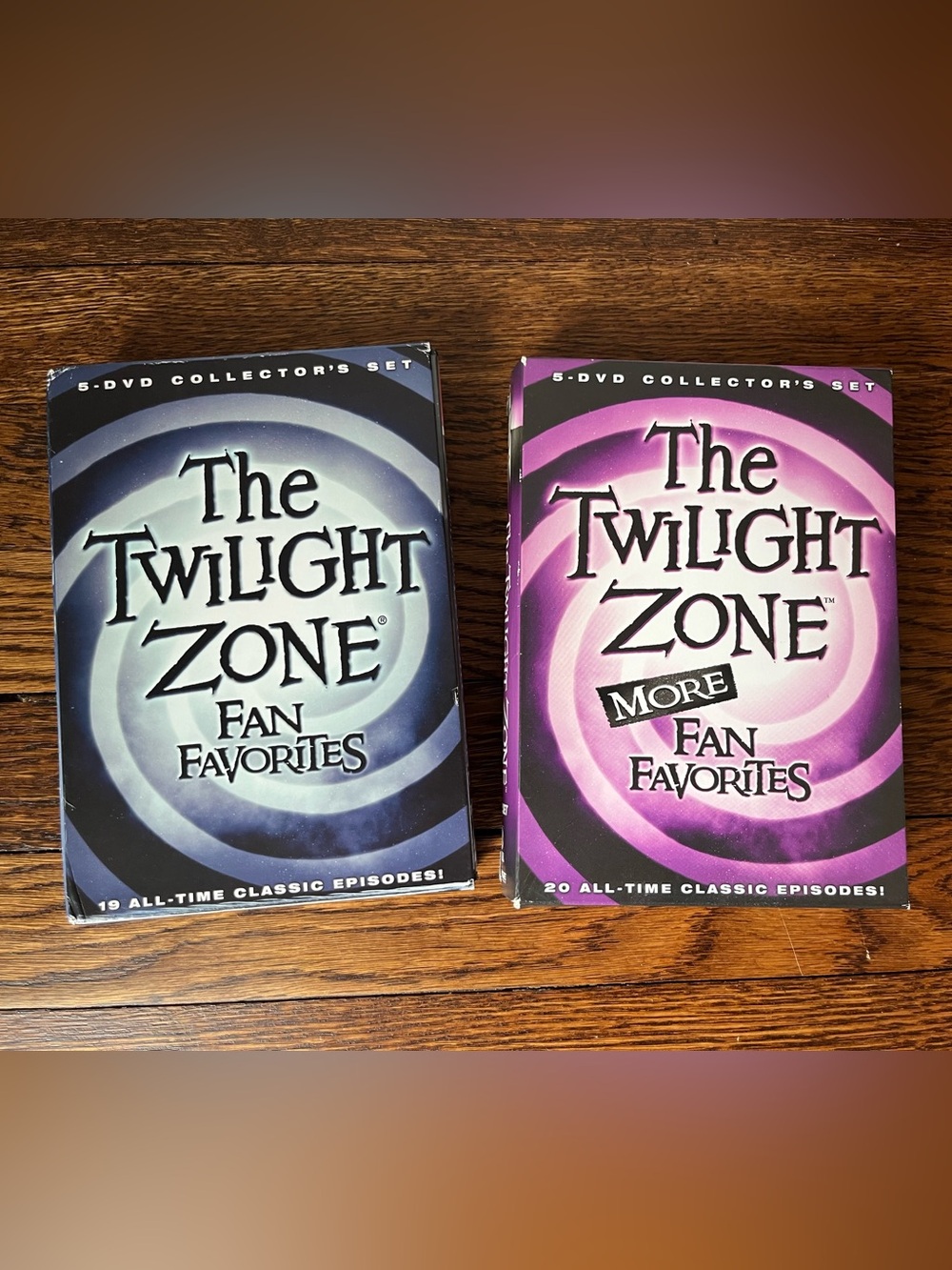 The Twilight Zone Fan Favorites & More Fan Favorites DVD Sets